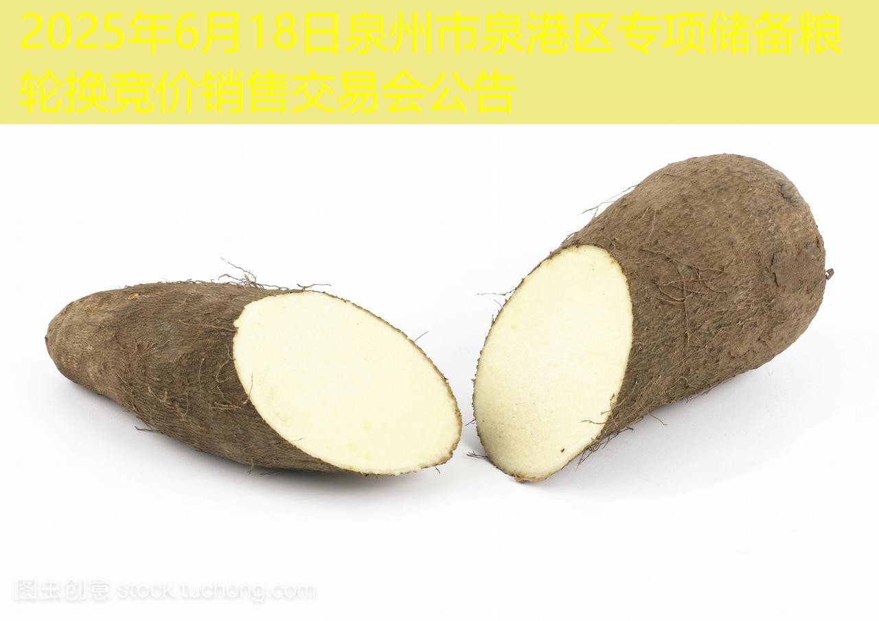 2025年6月18日泉州市泉港区专项储备粮轮换竞价销售交易会公告