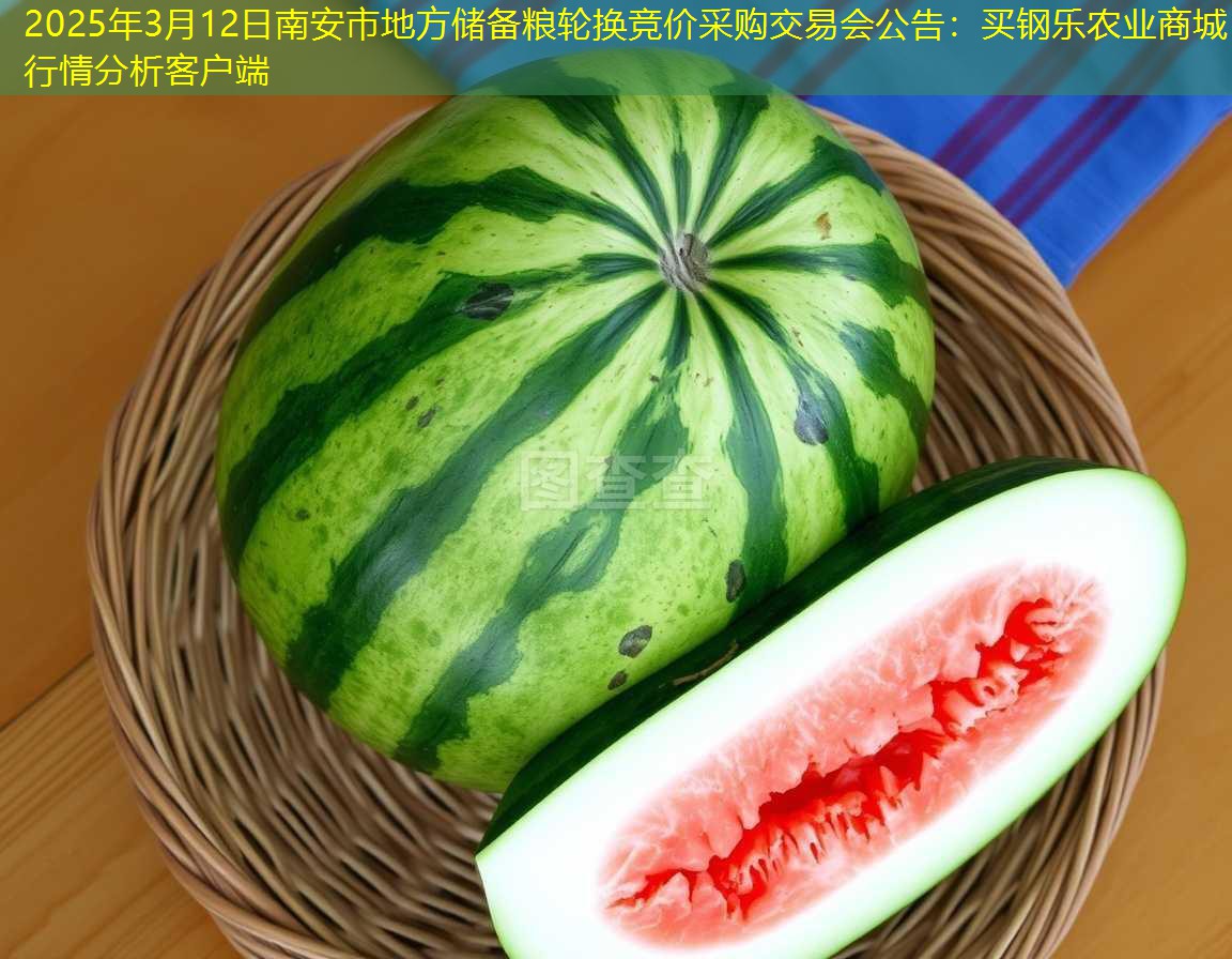 2025年3月12日南安市地方储备粮轮换竞价采购交易会公告