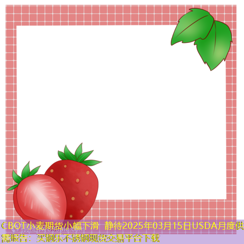 CBOT小麦期货小幅下滑 静待2025年03月15日USDA月度供需报告：买钢乐不锈钢现货交易平台下载