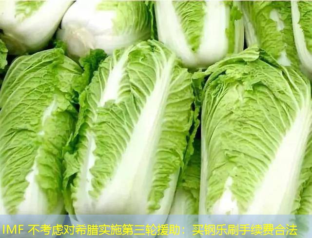 IMF 不考虑对希腊实施第三轮援助