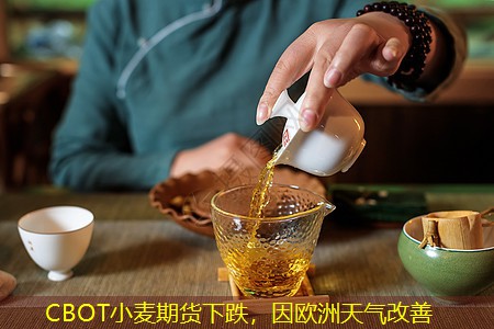 CBOT小麦期货下跌，因欧洲天气改善