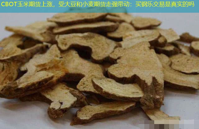 CBOT玉米期货上涨，受大豆和小麦期货走强带动：买钢乐交易是真实的吗