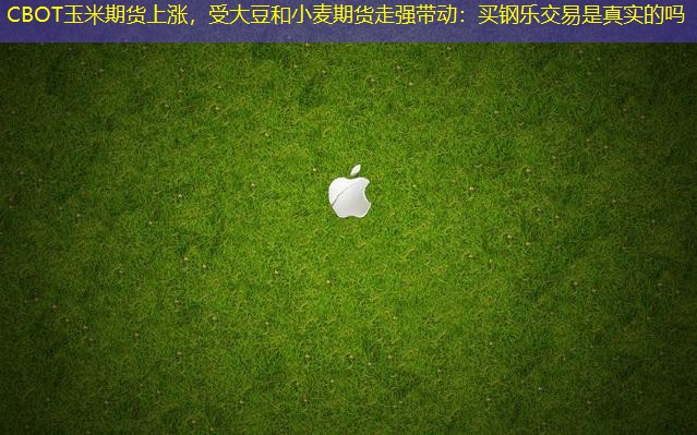 CBOT玉米期货上涨，受大豆和小麦期货走强带动