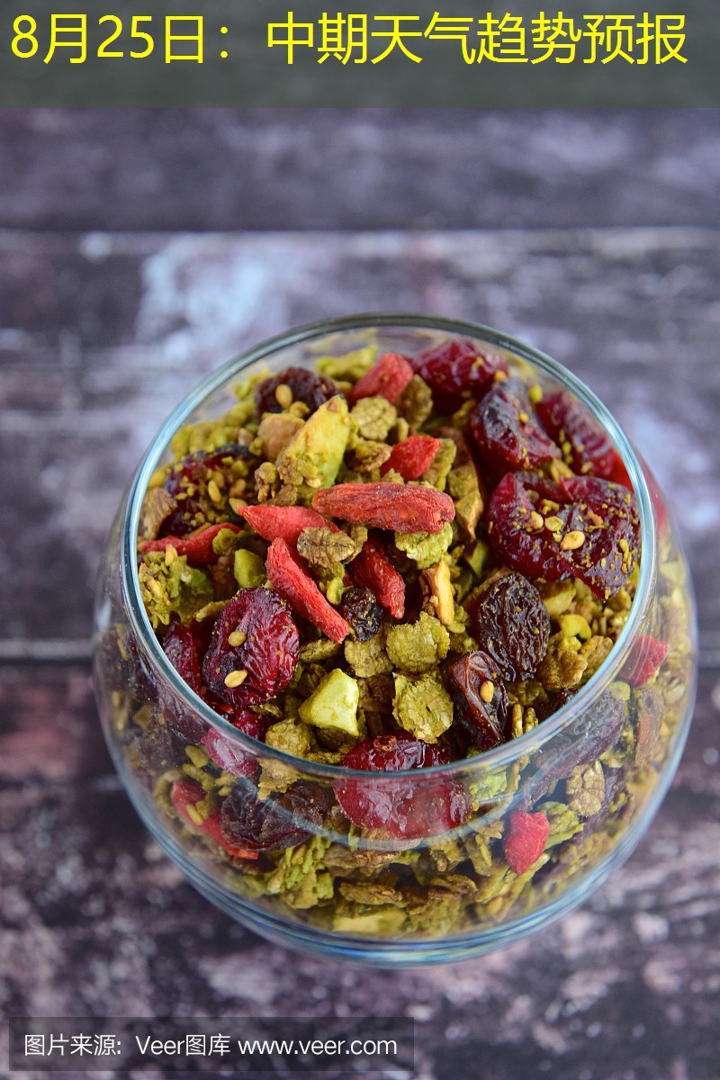 8月25日：中期天气趋势预报