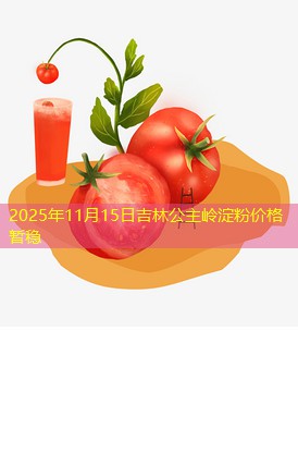 2025年11月15日吉林公主岭淀粉价格暂稳